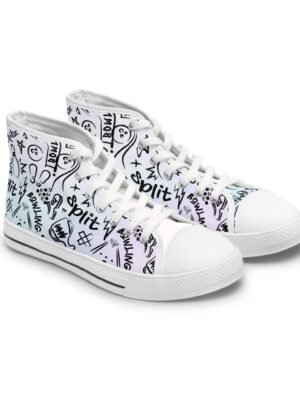 Bowling Fanatic Women's High Top Sneakers