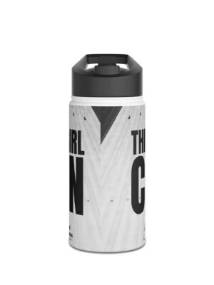 This Girl CAN Stainless Steel Water Bottle, Standard Lid